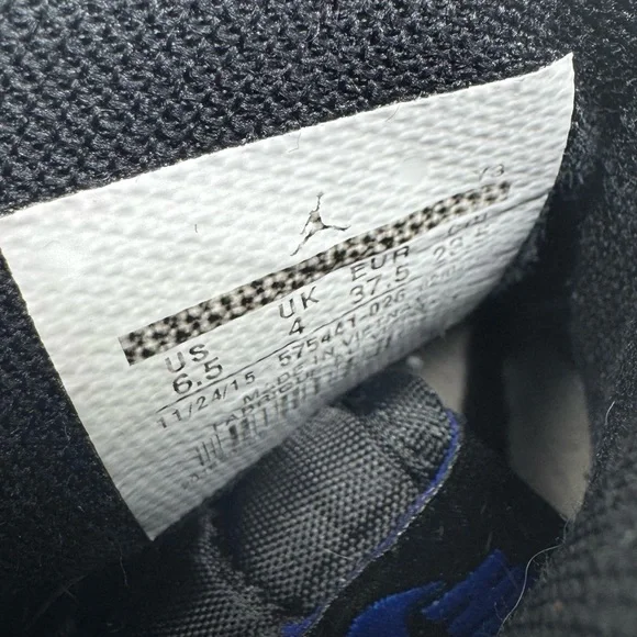 Nike Air Jordan 1 Retro Top 3 Youth Size 6.5 GS Black White Red - Picture 6 of 6